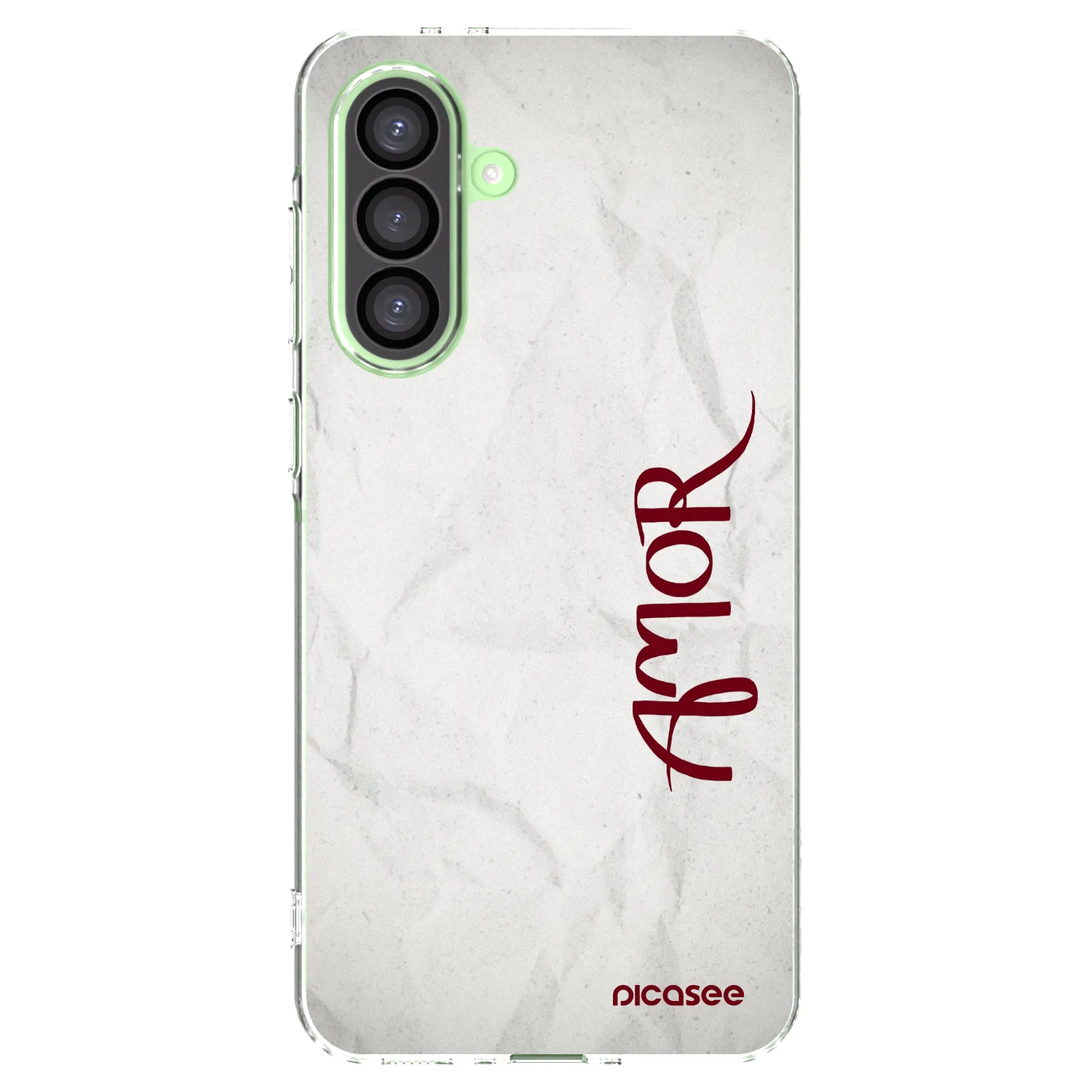 Picasee silikonowe przeźroczyste etui na Samsung Galaxy A26 5G A266B - Amor