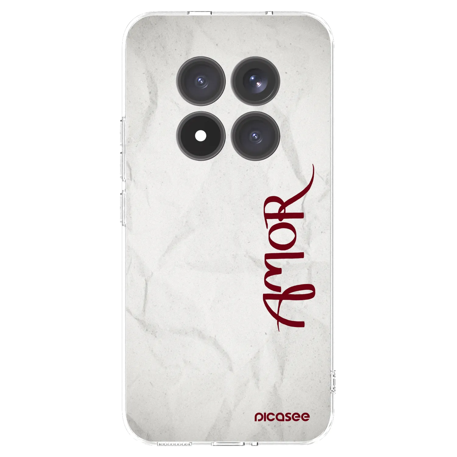 Picasee silikonowe przeźroczyste etui na Xiaomi Redmi Note 15 Pro+ - Amor