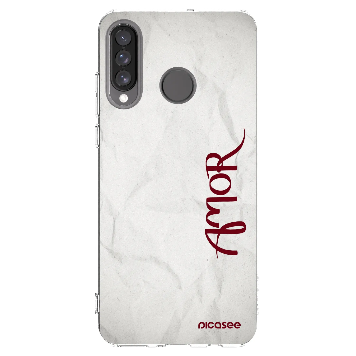 Picasee silikonowe przeźroczyste etui na Huawei P30 Lite - Amor