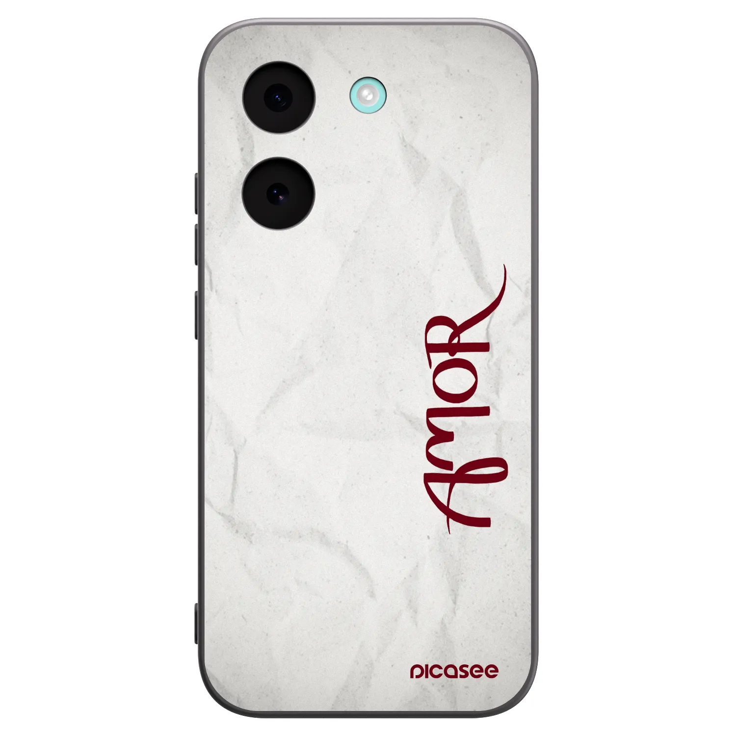 Picasee silikonowe czarne etui na Xiaomi Poco X8 Pro - Amor