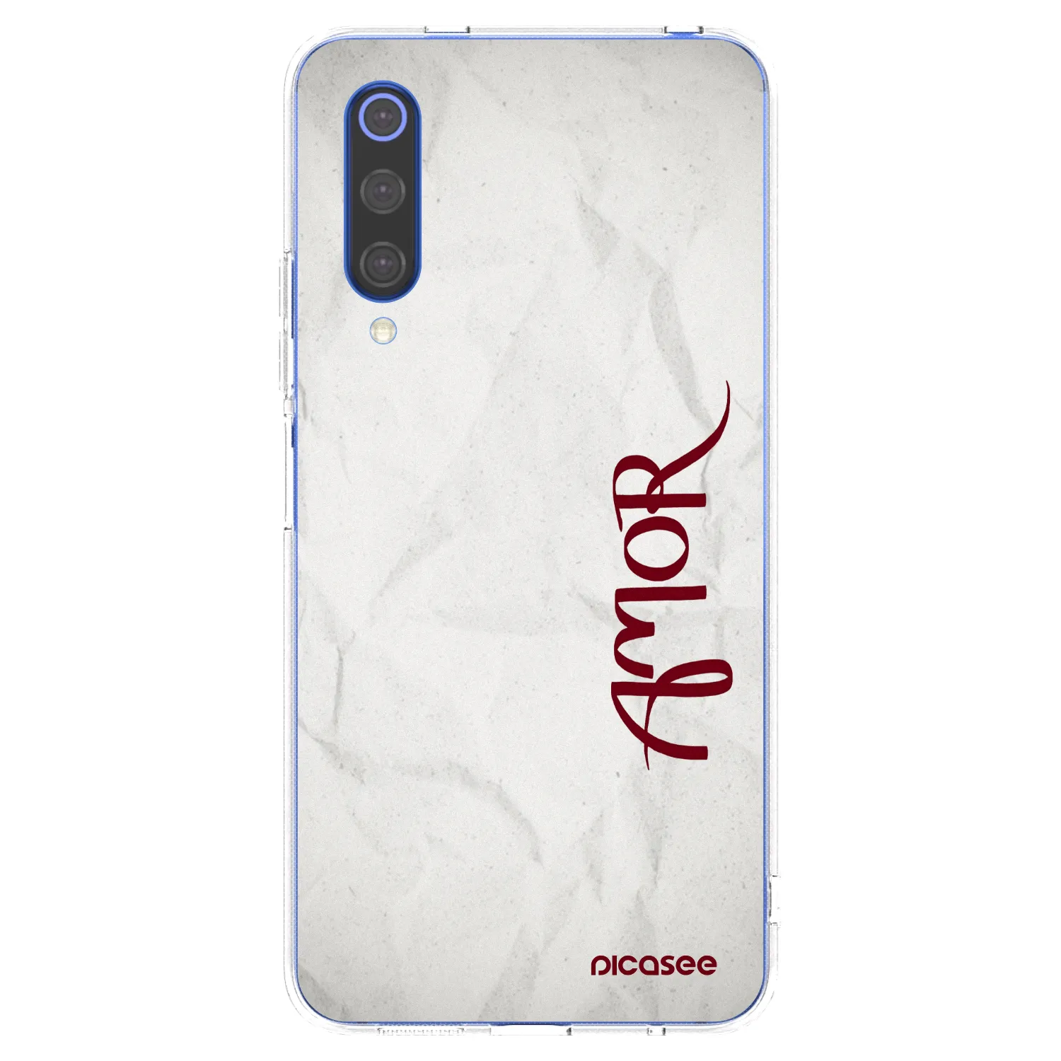 Picasee silikonowe przeźroczyste etui na Xiaomi Mi 9 SE - Amor