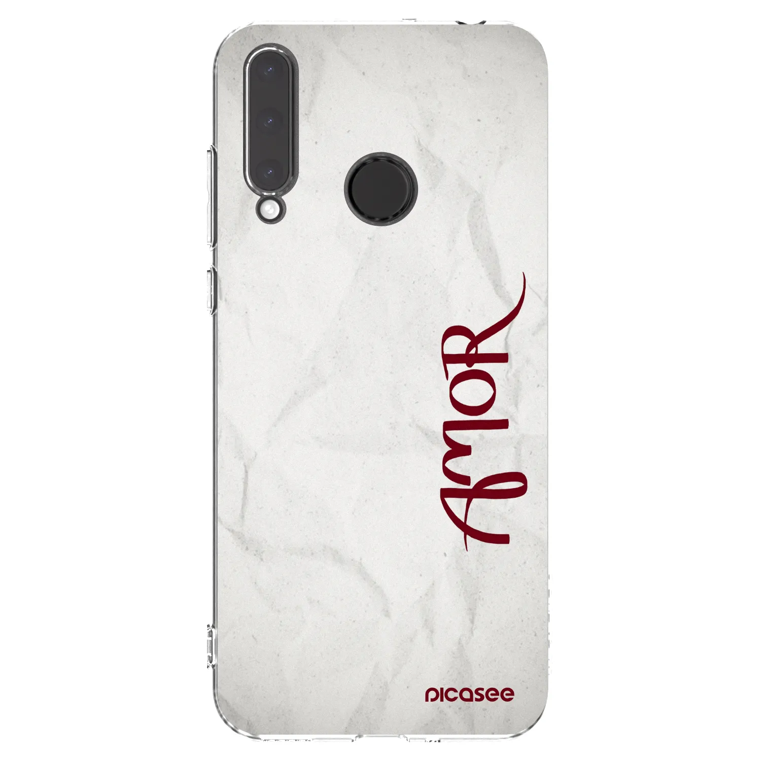 Picasee silikonowe przeźroczyste etui na Honor 20 Lite - Amor