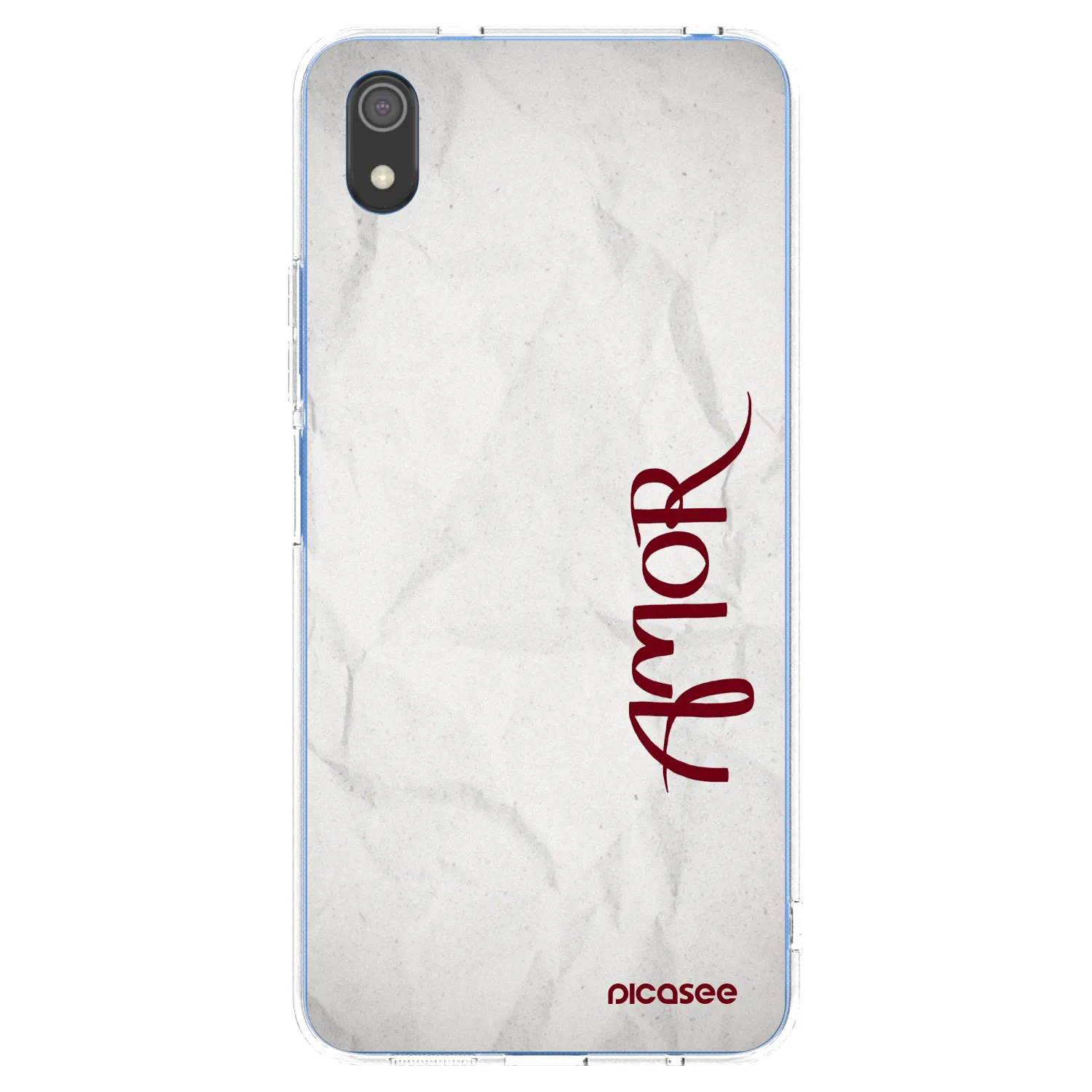 Picasee silikonowe przeźroczyste etui na Xiaomi Redmi 7A - Amor
