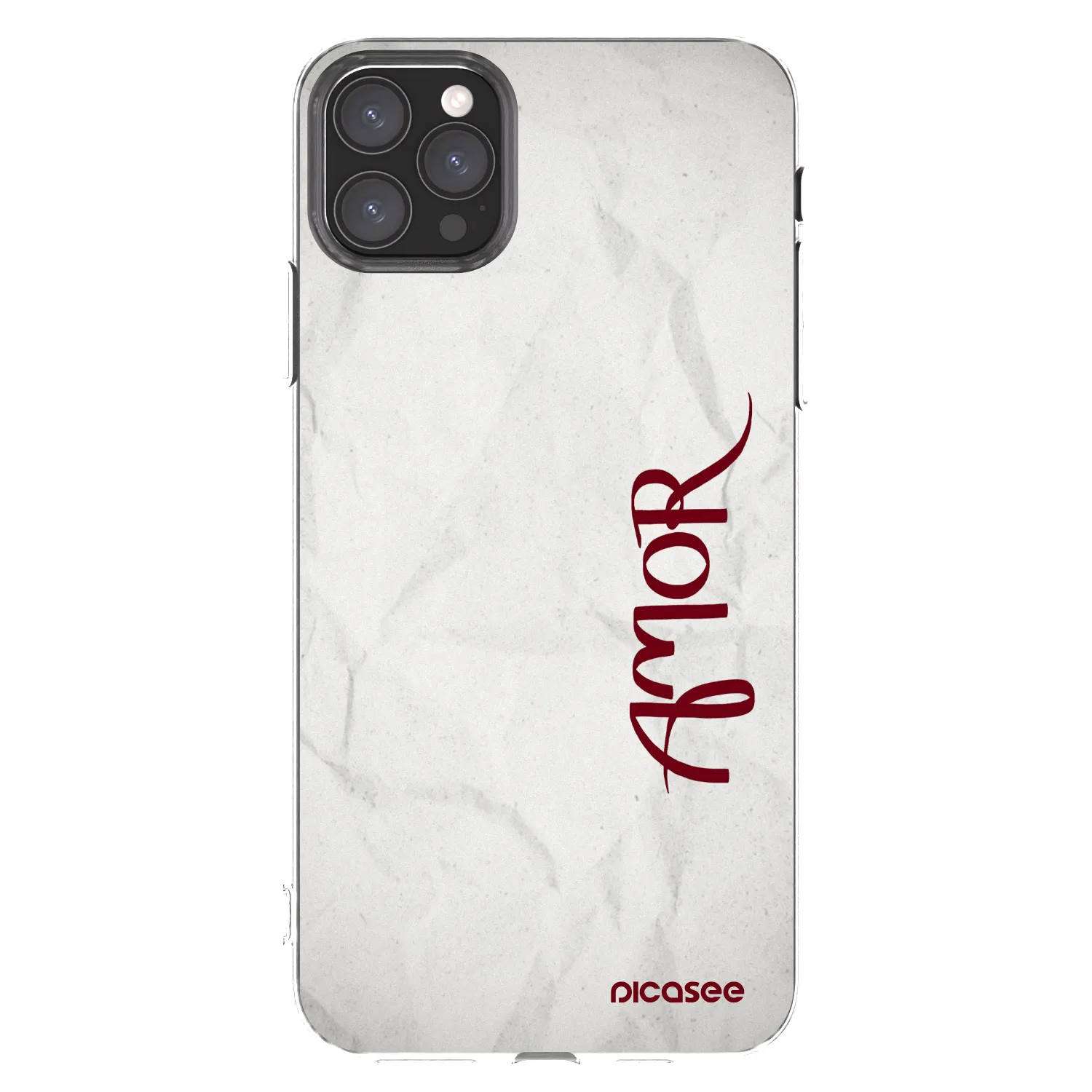 Picasee silikonowe przeźroczyste etui na Apple iPhone 11 Pro Max - Amor