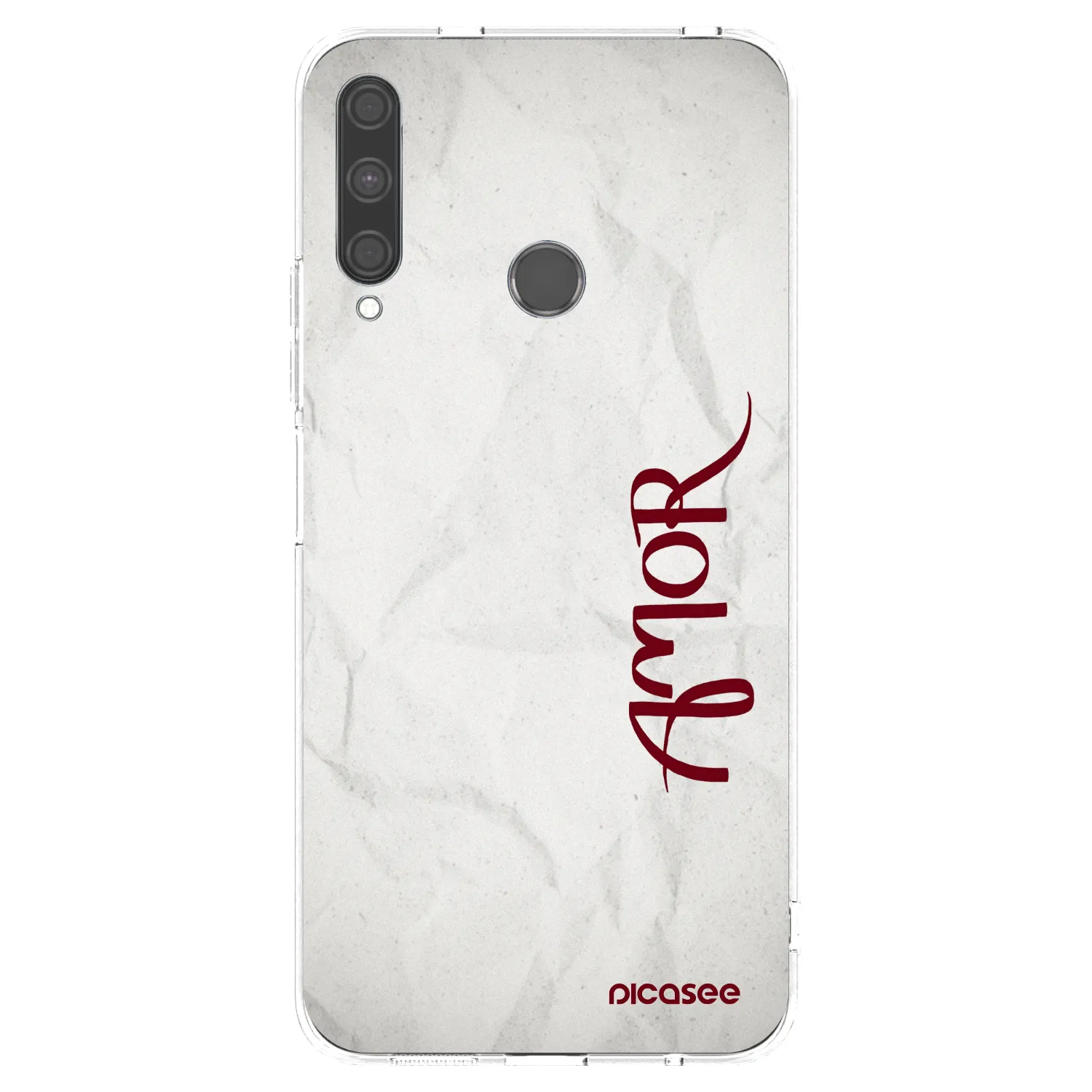 Picasee silikonowe przeźroczyste etui na Huawei P40 Lite E - Amor