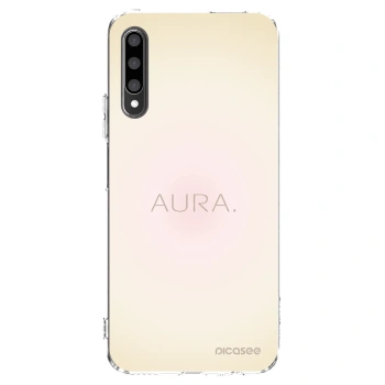 Picasee silikonowe przeźroczyste etui na Honor 9X Pro - Aura