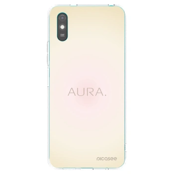 Picasee silikonowe przeźroczyste etui na Xiaomi Redmi 9A - Aura