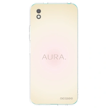 Picasee silikonowe czarne etui na Xiaomi Redmi 9A - Aura