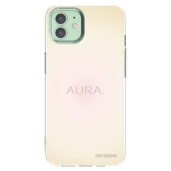 Picasee silikonowe przeźroczyste etui na Apple iPhone 12 - Aura