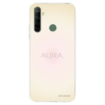 Picasee silikonowe przeźroczyste etui na Realme 6i - Aura