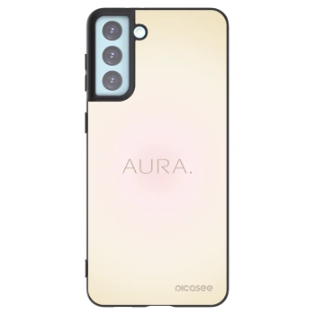 Picasee silikonowe czarne etui na Samsung Galaxy S21+ 5G G996F - Aura