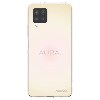 Picasee silikonowe przeźroczyste etui na Samsung Galaxy A42 A426B - Aura