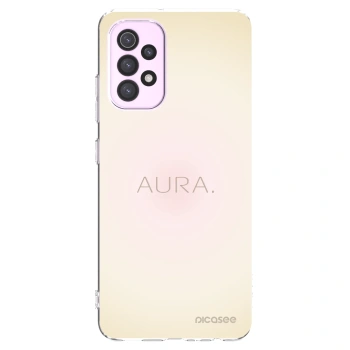 Picasee silikonowe przeźroczyste etui na Samsung Galaxy A32 5G A326B - Aura