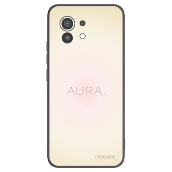 Picasee silikonowe czarne etui na Xiaomi Mi 11 - Aura