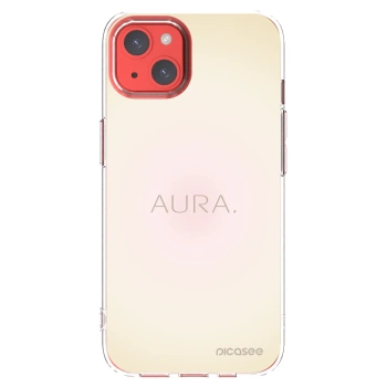 Picasee silikonowe przeźroczyste etui na Apple iPhone 13 - Aura