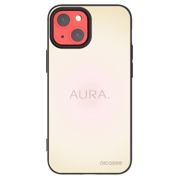 Picasee silikonowe czarne etui na Apple iPhone 13 mini - Aura