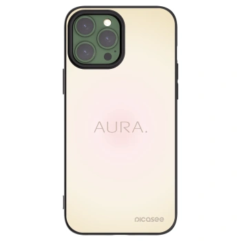 Picasee silikonowe czarne etui na Apple iPhone 13 Pro Max - Aura