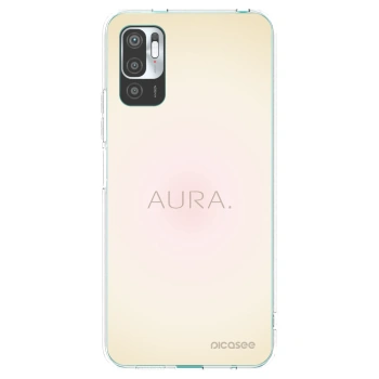 Picasee silikonowe przeźroczyste etui na Xiaomi Redmi Note 10 5G - Aura