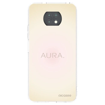 Picasee silikonowe przeźroczyste etui na Xiaomi Redmi Note 9T - Aura