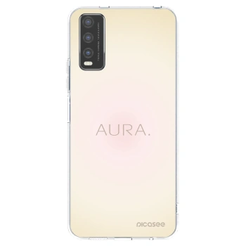 Picasee silikonowe przeźroczyste etui na Vivo Y20s - Aura