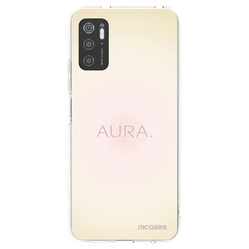 Picasee silikonowe przeźroczyste etui na Xiaomi Poco M3 Pro 5G - Aura
