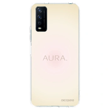 Picasee silikonowe przeźroczyste etui na Vivo Y11s - Aura
