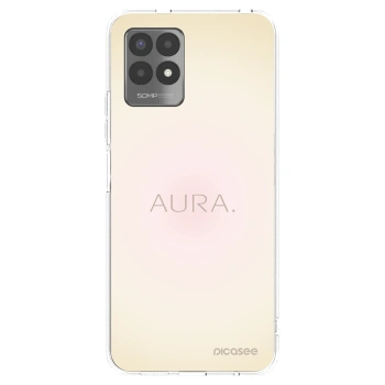 Picasee silikonowe przeźroczyste etui na Realme 8i - Aura