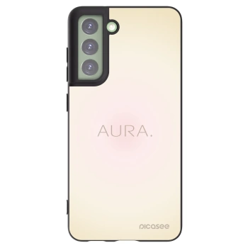 Picasee silikonowe czarne etui na Samsung Galaxy S21 FE 5G - Aura