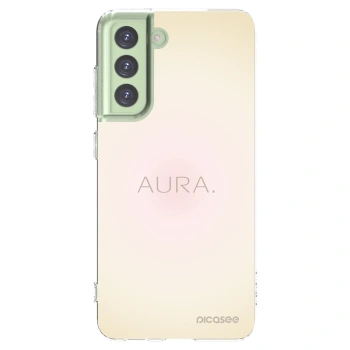 Picasee silikonowe przeźroczyste etui na Samsung Galaxy S21 FE 5G - Aura