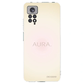 Picasee silikonowe przeźroczyste etui na Xiaomi Redmi Note 11S 4G - Aura