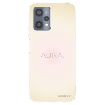 Picasee silikonowe przeźroczyste etui na Realme 9 Pro 5G - Aura