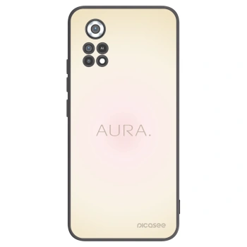 Picasee silikonowe czarne etui na Xiaomi Poco X4 Pro 5G - Aura