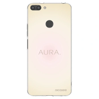 Picasee silikonowe przeźroczyste etui na Huawei P Smart - Aura