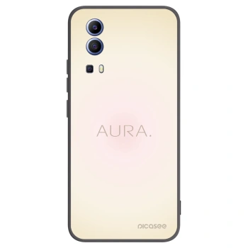 Picasee silikonowe czarne etui na Vivo Y52 5G - Aura