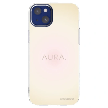 Picasee silikonowe przeźroczyste etui na Apple iPhone 14 Plus - Aura