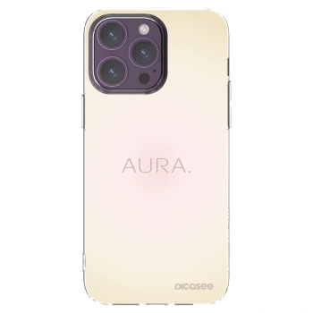Picasee silikonowe przeźroczyste etui na Apple iPhone 14 Pro Max - Aura