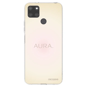 Picasee silikonowe przeźroczyste etui na Realme C21Y - Aura