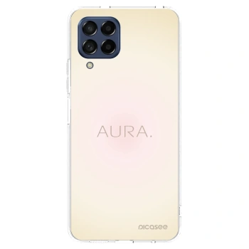 Picasee silikonowe przeźroczyste etui na Samsung Galaxy M53 5G - Aura