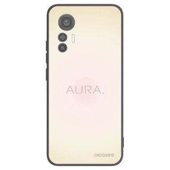 Picasee silikonowe czarne etui na Xiaomi 12 Lite - Aura