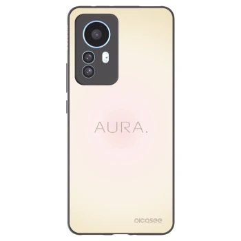 Picasee silikonowe czarne etui na Xiaomi 12T - Aura