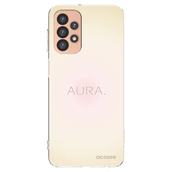 Picasee silikonowe przeźroczyste etui na Samsung Galaxy A23 A236B 5G - Aura