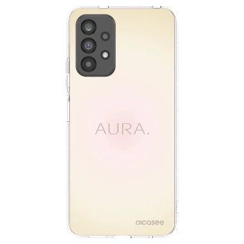 Picasee silikonowe przeźroczyste etui na Samsung Galaxy A73 5G - Aura