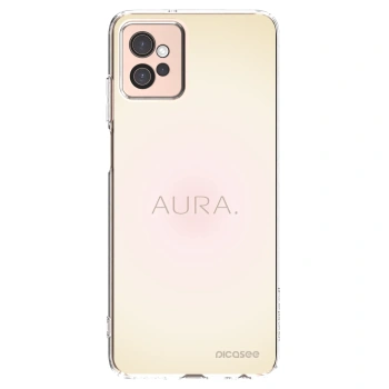 Picasee silikonowe przeźroczyste etui na Motorola Moto G32 - Aura