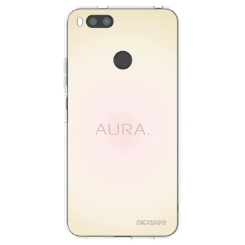 Picasee silikonowe przeźroczyste etui na Xiaomi Redmi A1 - Aura
