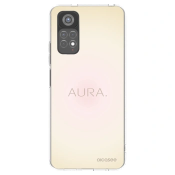 Picasee silikonowe przeźroczyste etui na Xiaomi Redmi Note 11S 5G - Aura