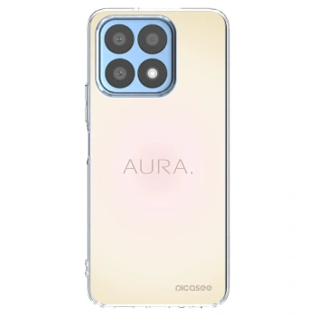 Picasee silikonowe przeźroczyste etui na Honor X8a - Aura