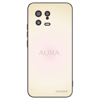 Picasee silikonowe czarne etui na Xiaomi 13 - Aura