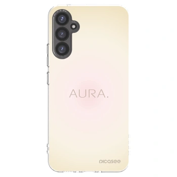 Picasee silikonowe przeźroczyste etui na Samsung Galaxy A34 5G A346B - Aura