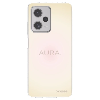 Picasee silikonowe przeźroczyste etui na Xiaomi Redmi Note 12 Pro+ 5G - Aura
