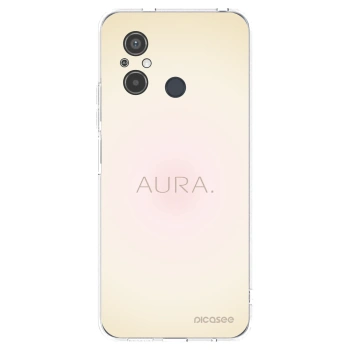 Picasee silikonowe przeźroczyste etui na Xiaomi Redmi 12C - Aura